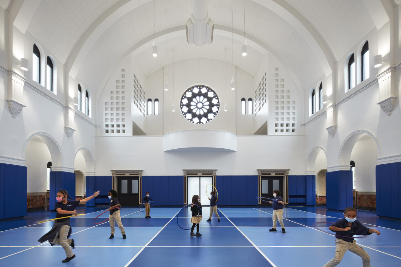 WBEZ Chicago “What’s That Building? Great Lakes Academy enrichment hall”