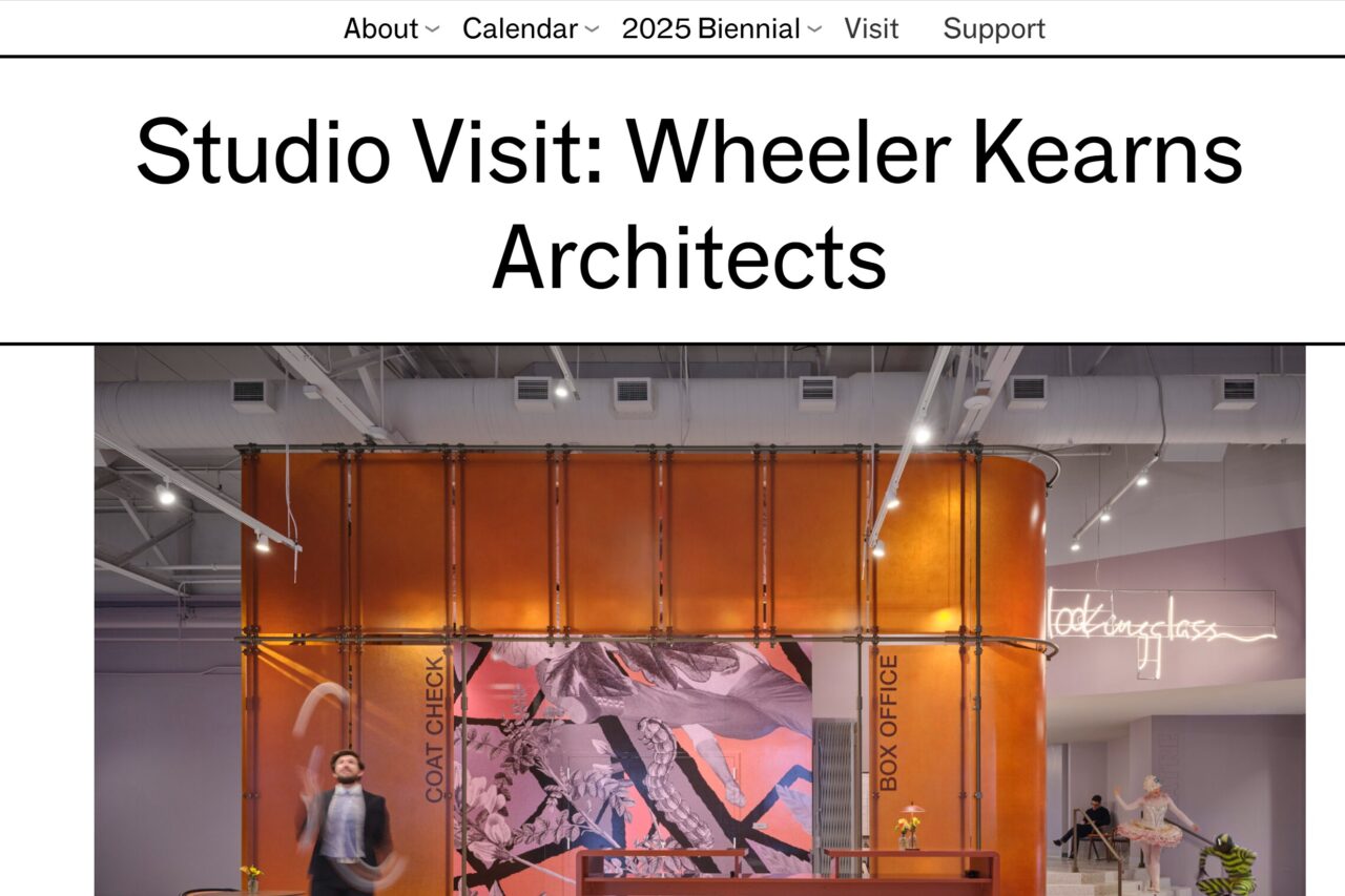 Chicago Architecture Biennial Studio Visit